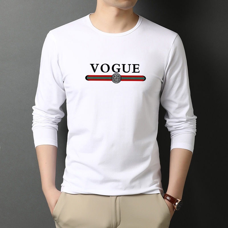 Factory Direct long sleeve men's spring thin fashion printed round neck T-shirt men's autumn versatile slim bottoming shirt Factory Direct long sleeve men's spring thin fashion printed round neck T-shirt men's autumn versatile slim bottoming shirt