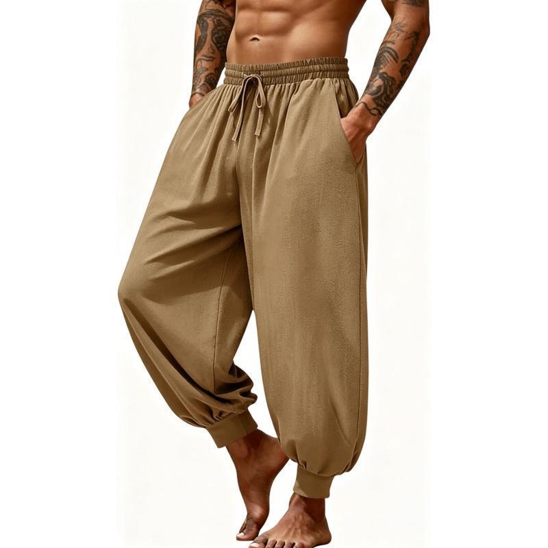 Amazon's new men's summer wear-resistant commuter casual pants, quick-dry sports jogging stylish outdoor long pants wholesale