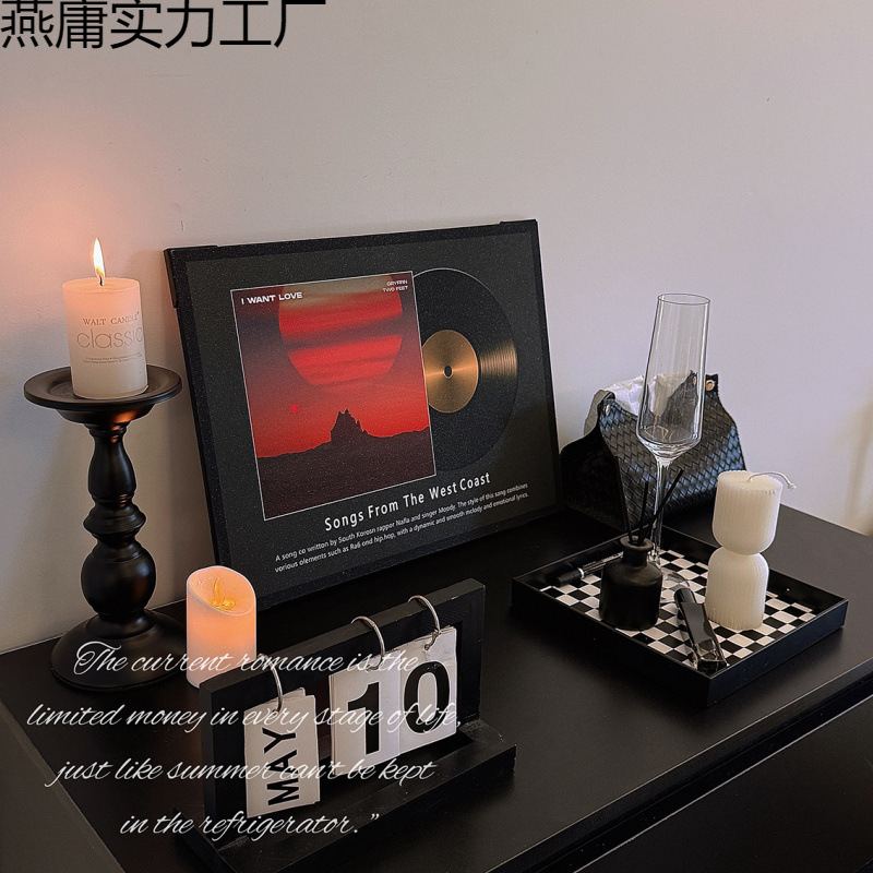 新款家用时尚客厅玄关装饰画餐厅艺术卧室桌面摆件高级感挂画壁画|undefined