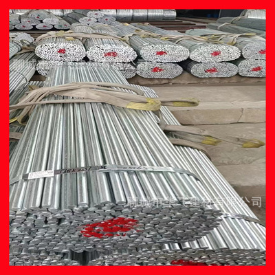 镀锌圆钢折弯打孔 镀锌圆钢现货 镀锌圆钢规格6/810/12圆钢车丝