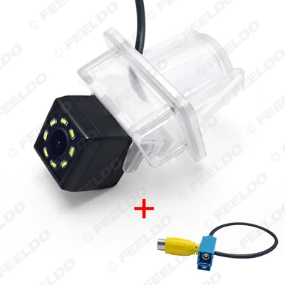 Applicable to mercedes Benz Benz C- class/e-class full series special camera CCD rear view camera car image (Vehicle camera) - with-8led-lights-video-cable
