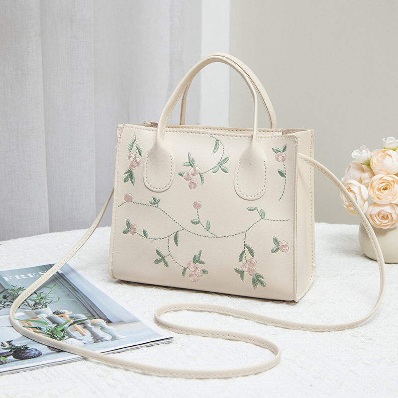 Bolsas de brazo de moda de dama bordadas nicho elegantes bolsas de dama de moda de viaje de brazo bolsas de hombro