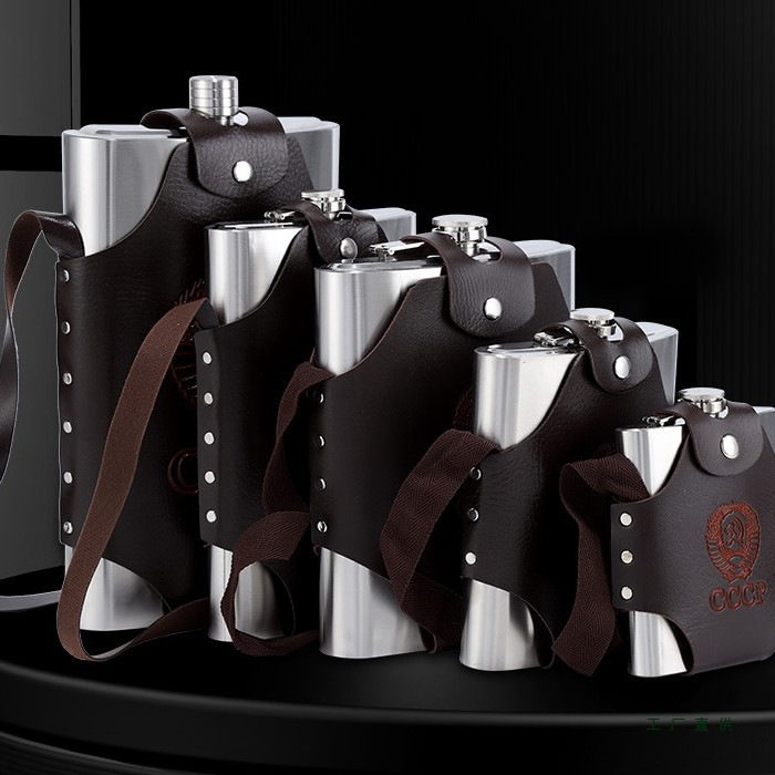 304不锈钢酒壶便携酒壶俄罗斯酒壶1斤2斤3.5斤5斤酒壶厂家直销