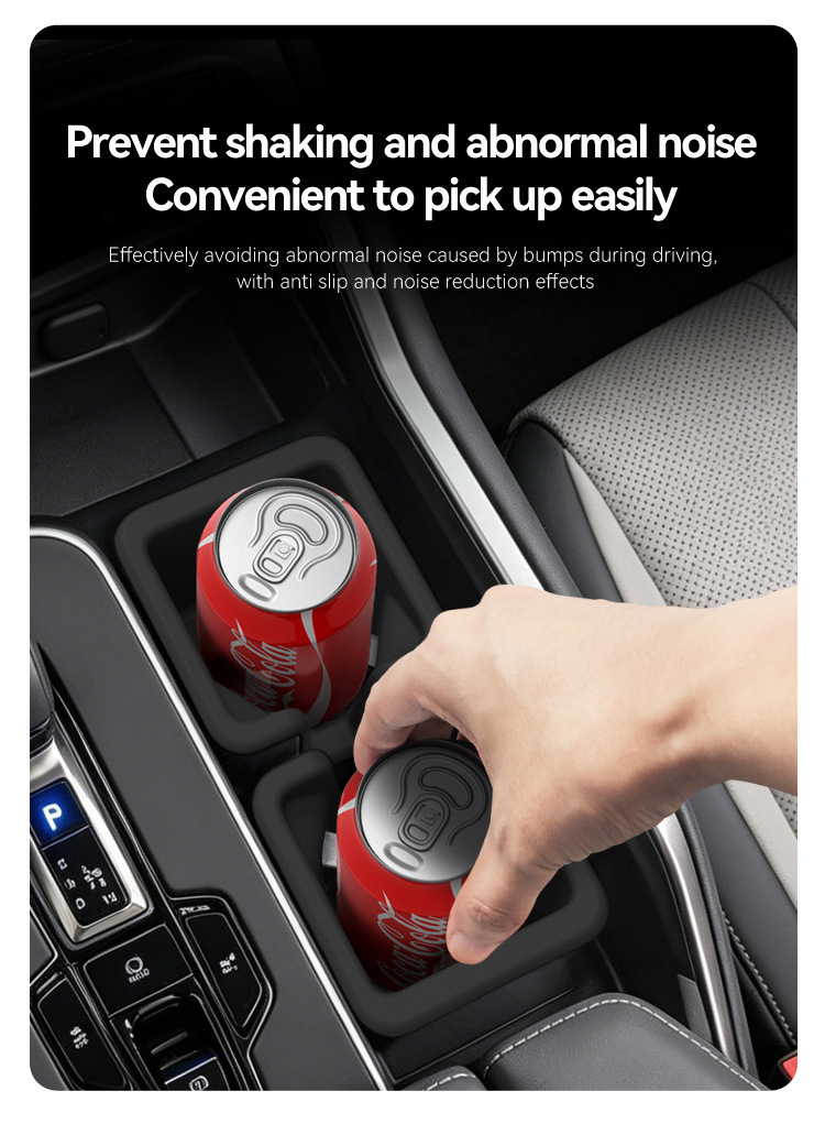 Suitable for 24-26 Lexus TX350 500H center console cup holder protective anti-slip mat car modification
