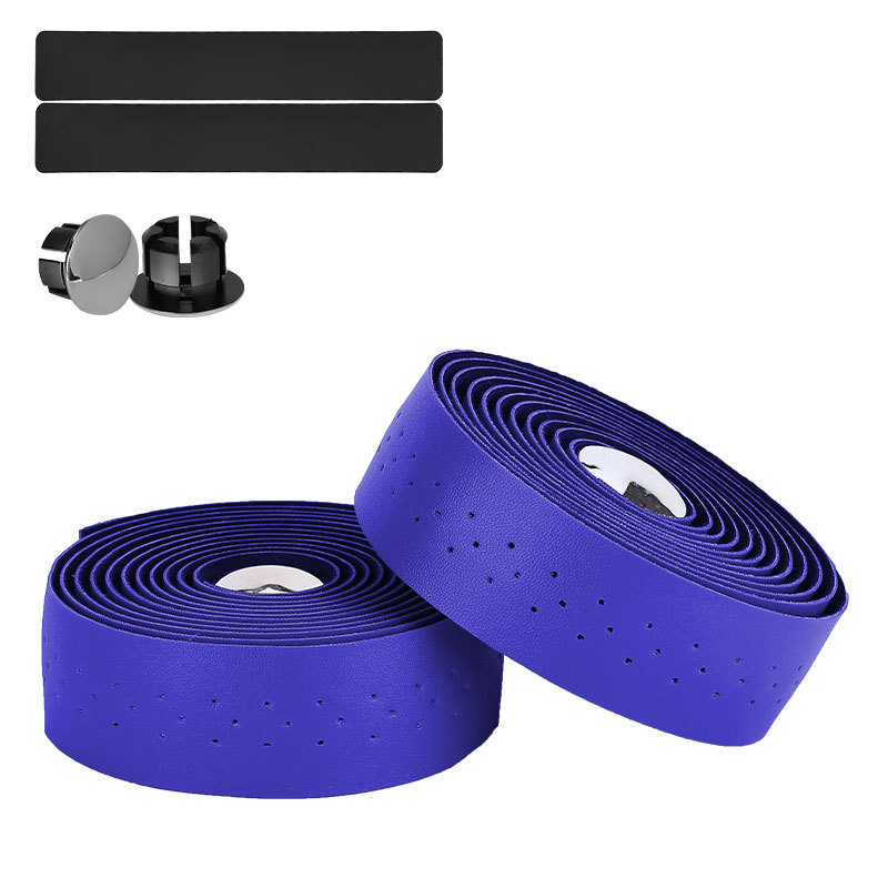 Suministro de los fabricantes perforada PU manejar cinturón de carretera bicicleta mango cinturón multi-color opcional scooter Correa