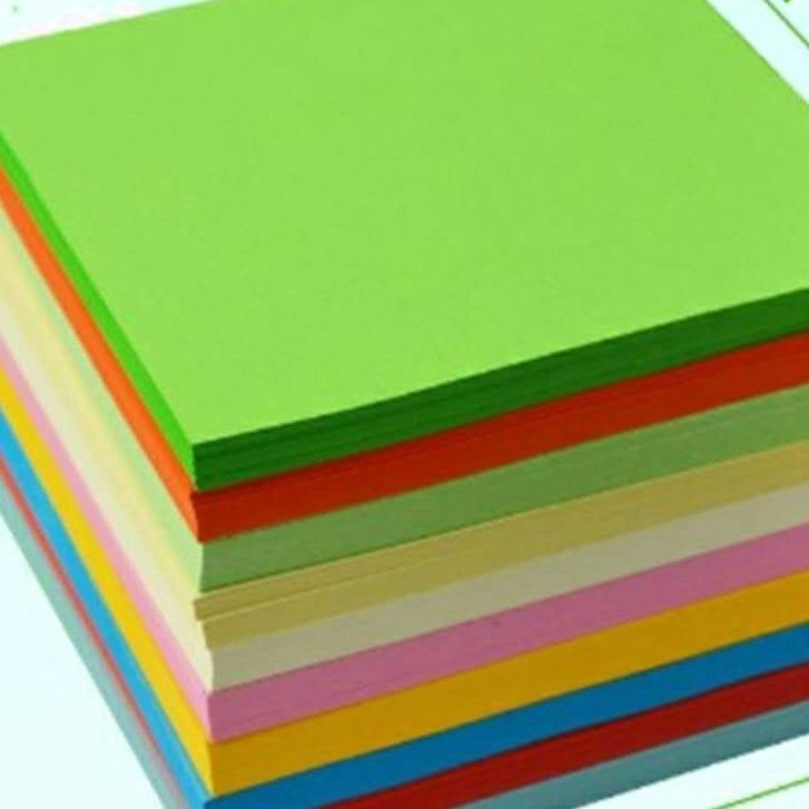 Origami craft paper, soft cardstock, children's art class craft paper origami, square colored paper origami materials, other