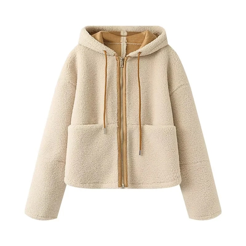winter velvet long-sleeve with hood