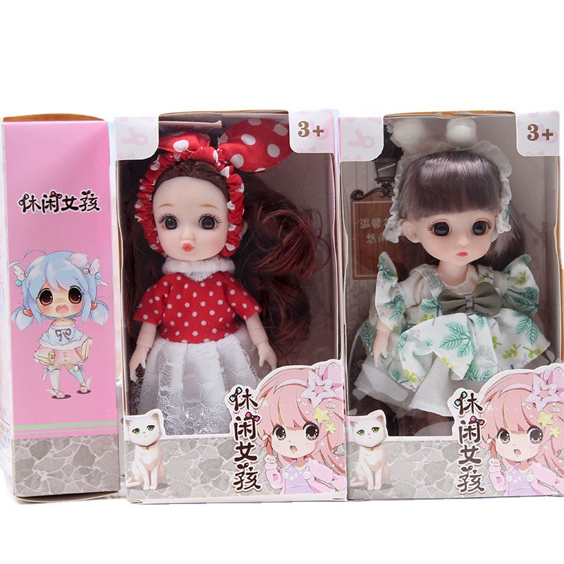Модная кукла Барби для переодевания, игрушка, 17 см, оптом