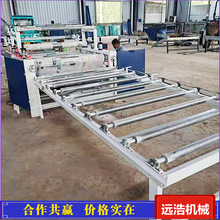 四辊双面小型涂胶机 批发 木工拼板涂胶机 全自动家具板材涂胶机