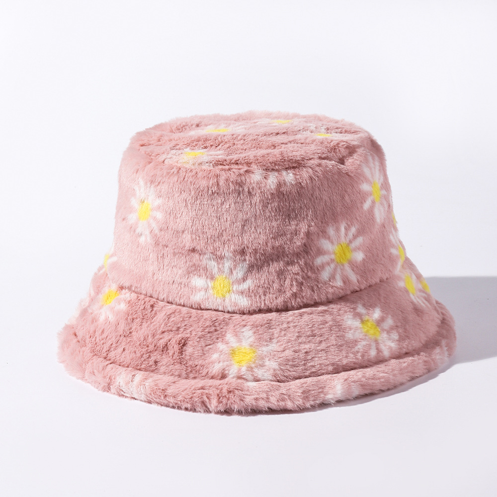 184g Weight Bucket Hat Hats Type Daily Occasion Polyester Material Flower Pattern Winter, Spring, Autumn Season Unisex Gender Basic Style Big Eaves Rim Unisex Basic Flower Big Eaves Bucket Hat 8