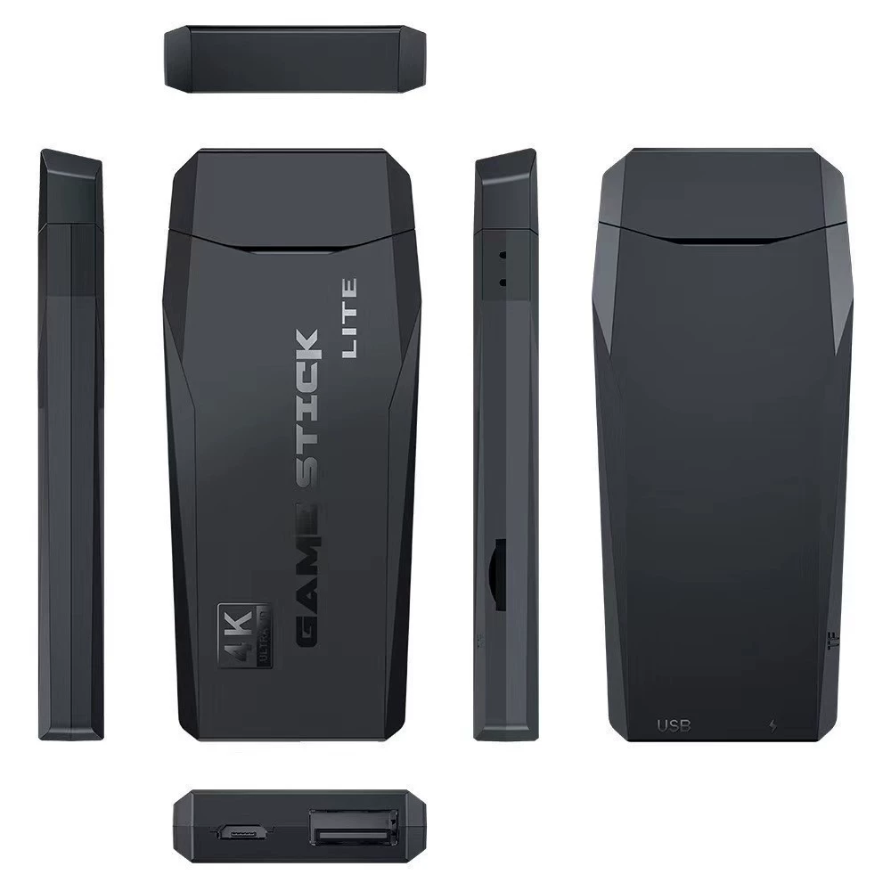 Беспроводной двухстиковый рукоять 4K ультра-HD HDMI ностальгическое домашнее телевизионное игровое устройство M8 память 64ГБ игровая консоль