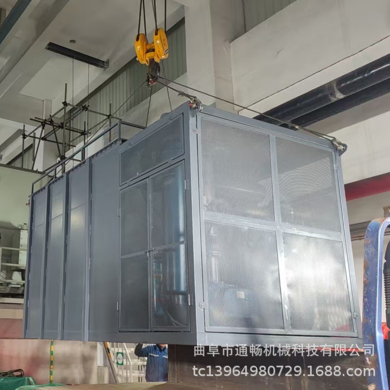 方箱仓储式热电厂烟道检修气力吸灰车 水泥粉中转气力抽灰车设备