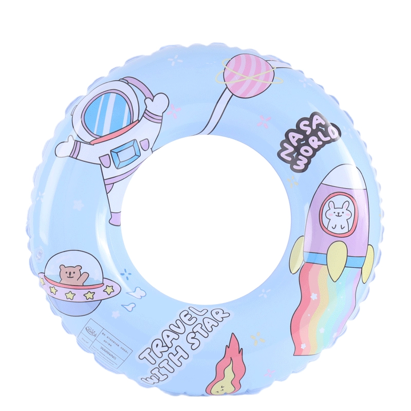 Inflatable space water cute swimming ring PVC for swimming