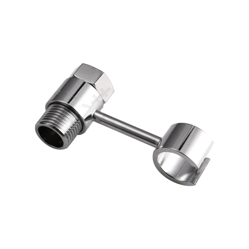 Toilet spray gun rotating bracket without drilling to install faucet triangle valve bidet bidet nozzle fixed base