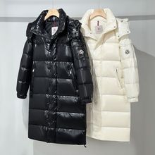 户外冬季情侣装亮面鹅绒羽绒服男女同款新款加厚韩版潮流保暖外套