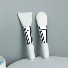 Mini soft bristle mask brush silicone DIY beauty mask spa tool combination mud mask application mask brush set