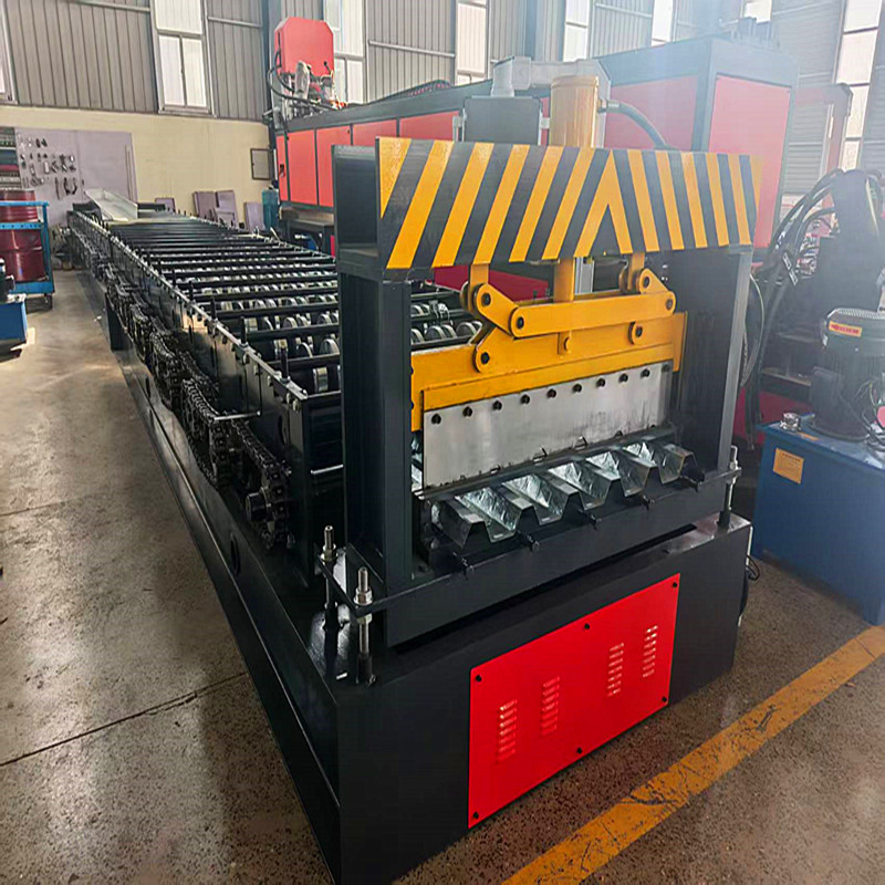 钢结构楼承板加工设备750型楼承板机器兴和彩钢压瓦机厂家