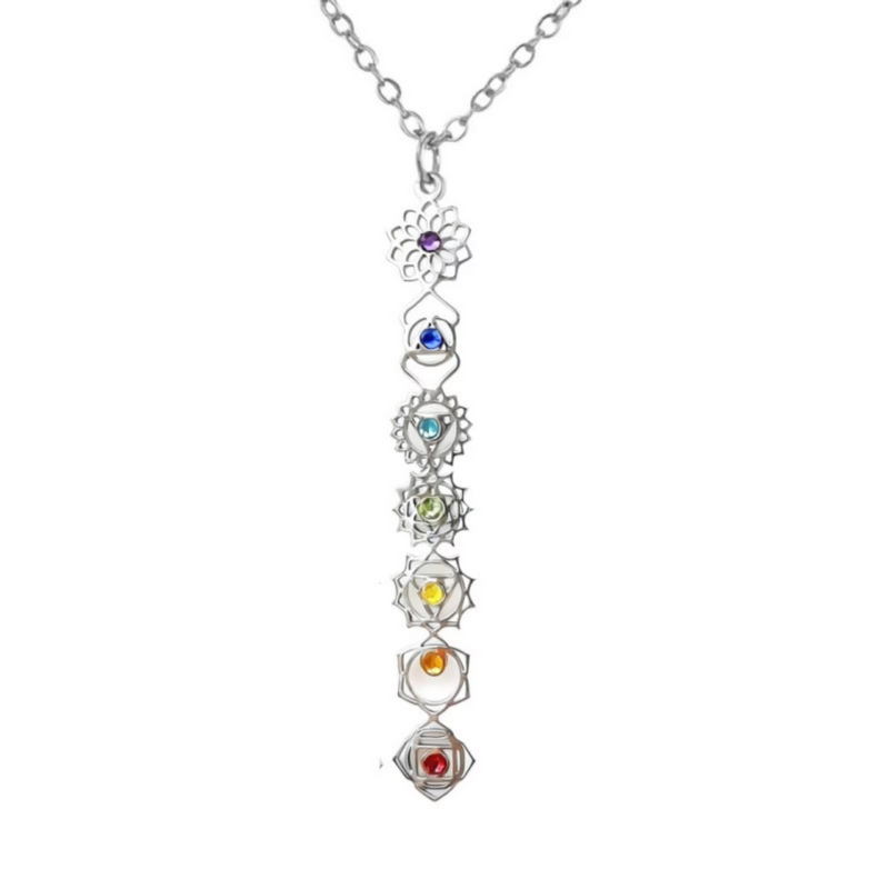 Dot diamond style (steel color) vertical style