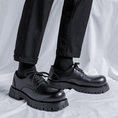 Big Head Business Suit Leisure High-Lift Wedding Shoes Spring and Autumn Low-Top Martens Direct Manufacturer 3012-R
