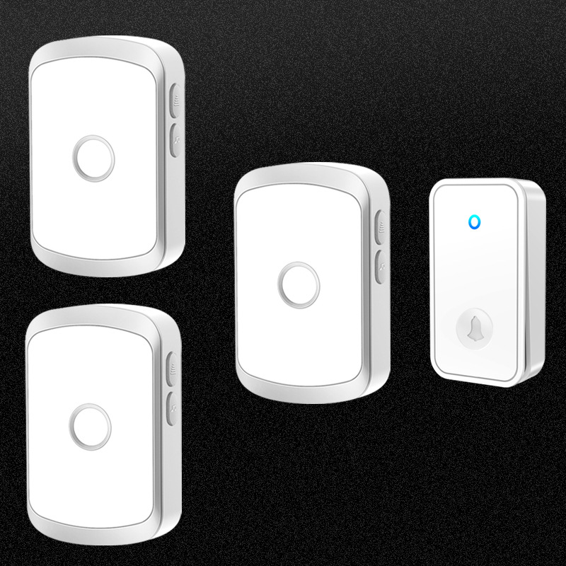 自发电无线电门铃一拖二拖一家用门铃远距离电子智能遥控门铃