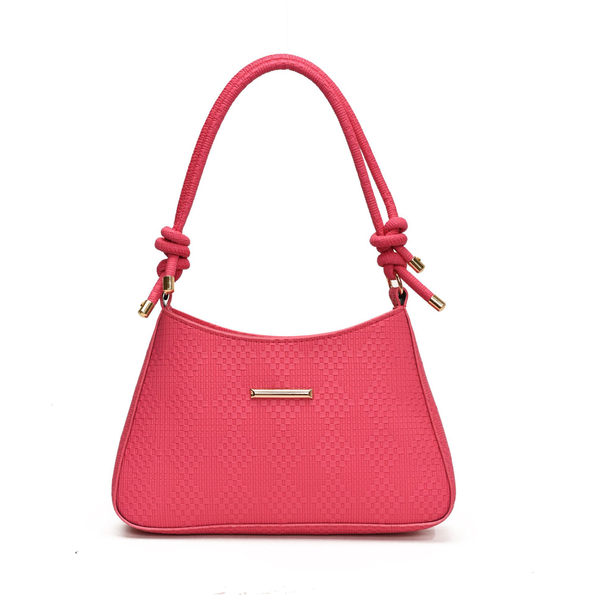 Bolso de axila de nicho de alta gama para mujer 2024 nuevo bolso de moda para mujer retro todo fósforo bolso diagonal de un solo hombro para mujer