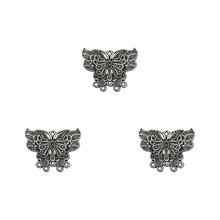 DIY 锌合金饰品配件多吊 蝴蝶 挂件 民族风 项链 耳环 头饰半成品