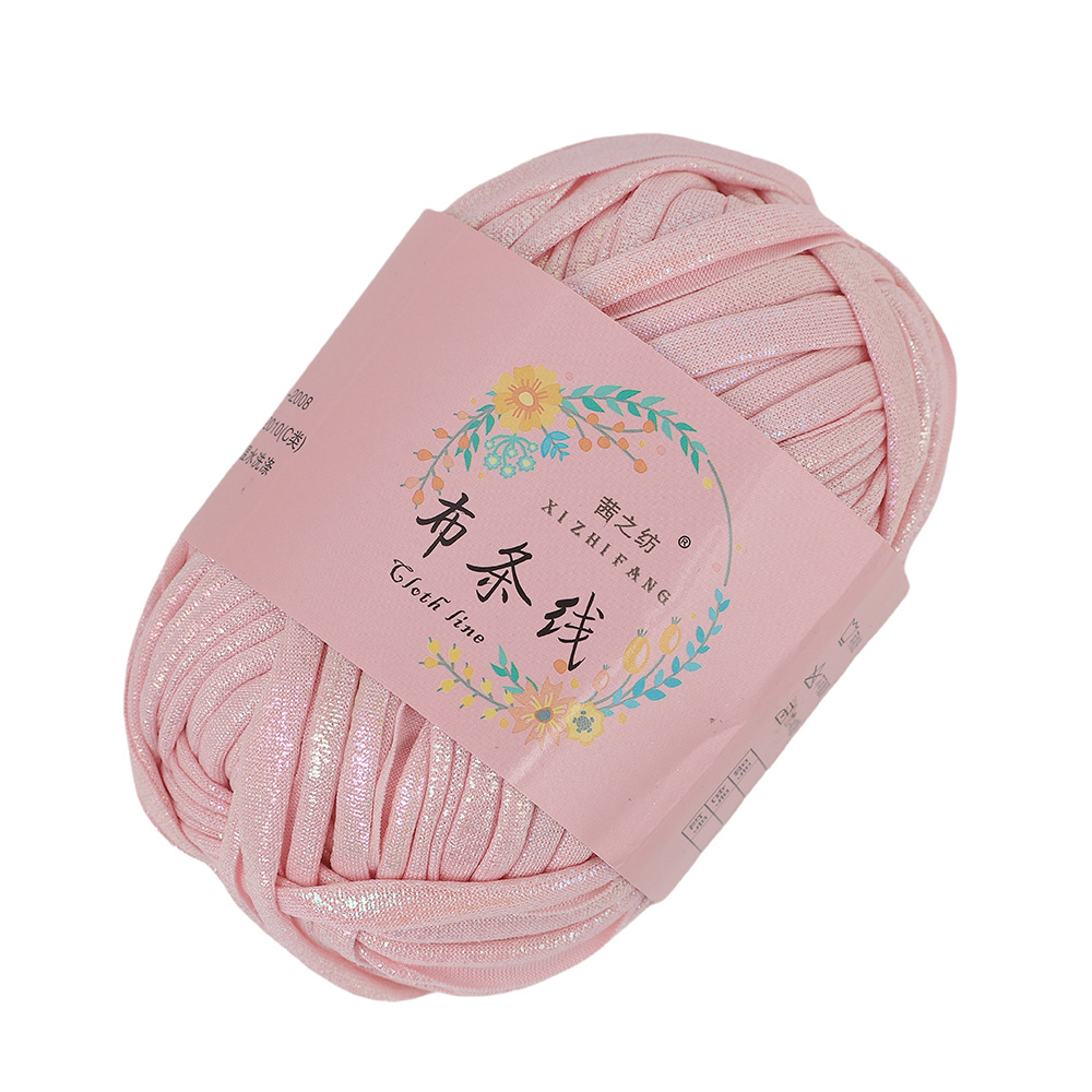 Línea textil Qian Zhi hilo de color mágico tejido a mano hilo de fantasía de color bricolaje en stock fábrica al por mayor