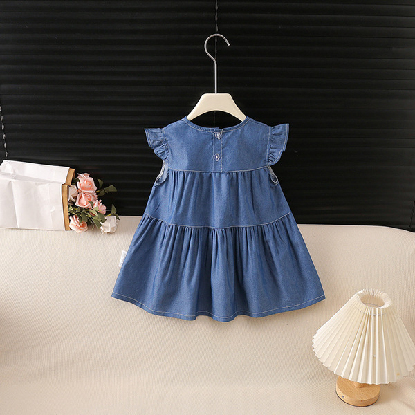 Summer thin denim dress