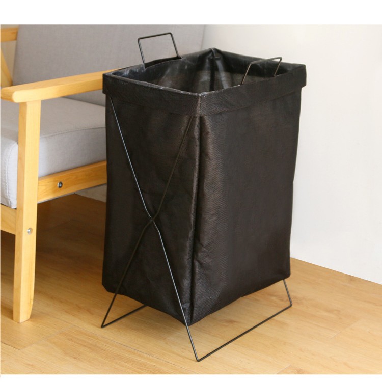 Cesta Plegable para Ropa Sucia, de Algodón y Lino, para Dormitorio