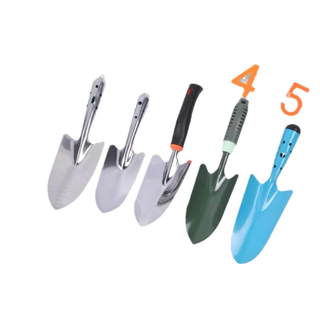 Gardening Tools, Stainless Steel One-Piece Flower Shovel, Integrated Flower Shovel, Stainless Steel Shovel, Outdoor Plastic Handle Shovel