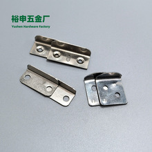 源头工厂批发家用衣柜抽屉锁片L形锁片 7字铁片办公家具柜门锁片