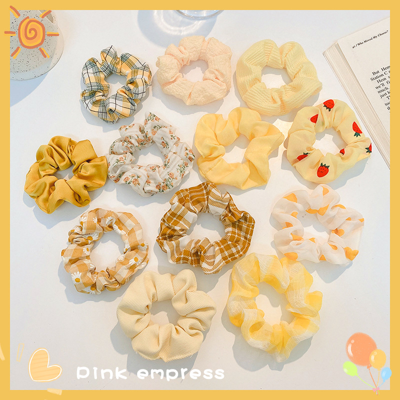 Otoño y invierno franceses anillo de pelo de intestino grande chica fuera de cabello universal cuerda de cabello de alta sensación cuerda de cabeza de intestino grasa de alta elasticidad correa de cabello