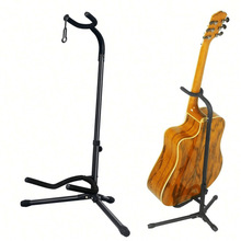 B 35387 Foldable Wooden Guitar Stand ���۵�ľ����֧��