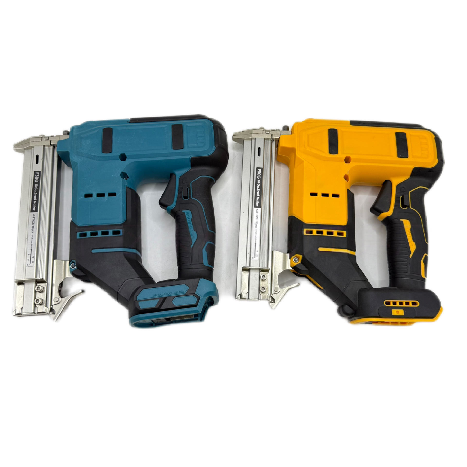 跨境外贸锂电无刷钉枪电动打钉充电式F30木工直钉射钉二合一