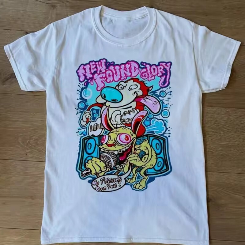 Rare Newly Discovered White Full-Size T-Shirt from the Glory Band Tour Concert, Unisex New Model Rare Newly Discovered White Full-Size T-Shirt from the Glory Band Tour Concert, Unisex New Model