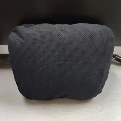 Suitable for Mercedes-Benz Maybach Headrest Fur Car Waist Pillow Car Car Neck Pillow Pillow Air-conditioning (Headrest) - black-headrest-punched-style
