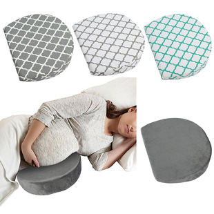 Cross-border pregnant women waist side sleeping pillow multifunctional pregnant women backrest pillow baby anti-spitting slope pillow wholesale
