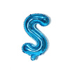 Blue balloon, layout, decorations, 16inch, gradient, English letters