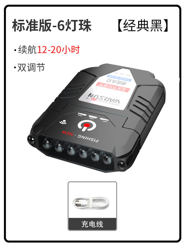 沃尔森M7感应头灯led灯强光头戴式长续航led超亮夜钓鱼帽夹灯|undefined