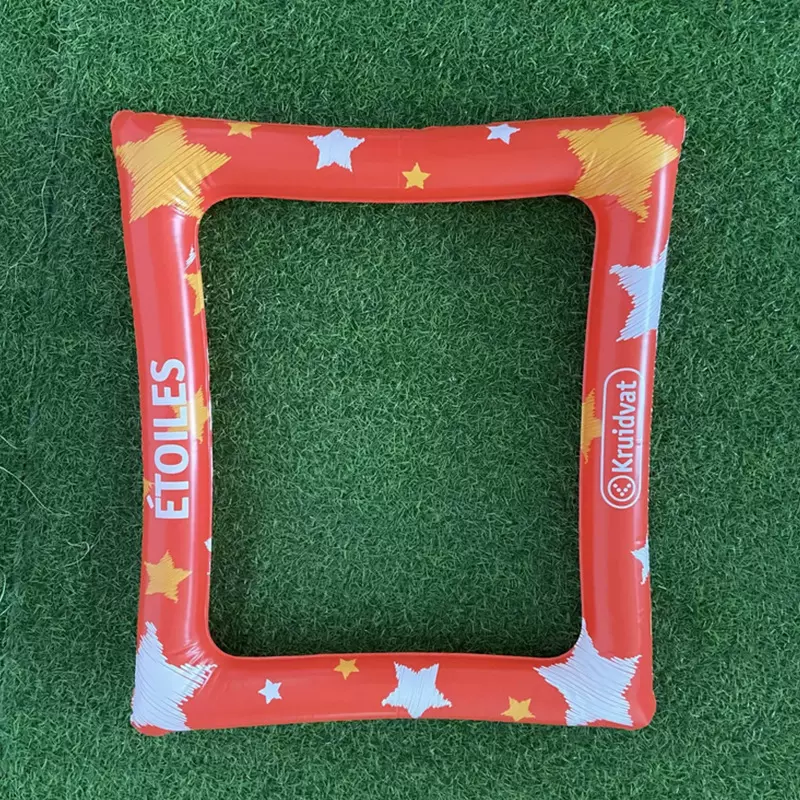 源头厂家篮球加工PVC充气相框充气相架便携式装饰时尚