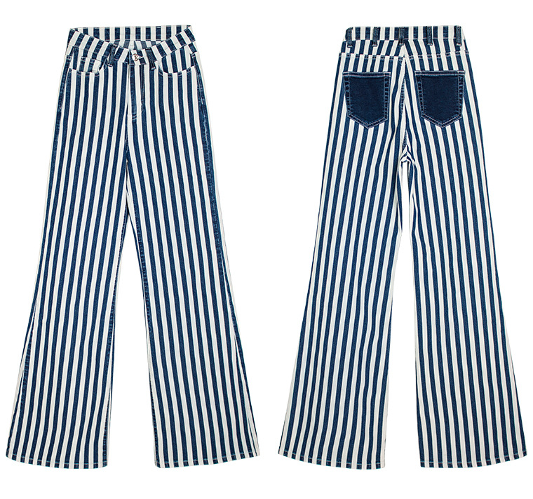 Women's Stripe Washed BOTTOMS display picture 26