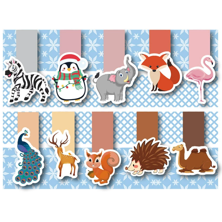 Амазонка Горячая Закладка мультфильм милые животные Магнитная закладка котенок собака Созвездие Зебра фестиваль Закладка фабрика