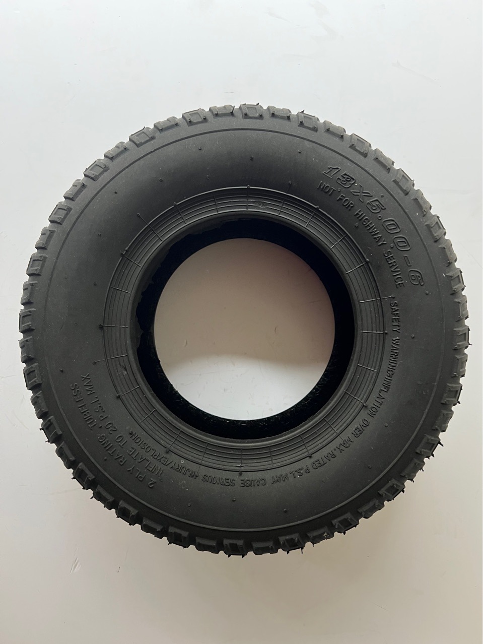 Factory supply 13x500-6 vacuum tire