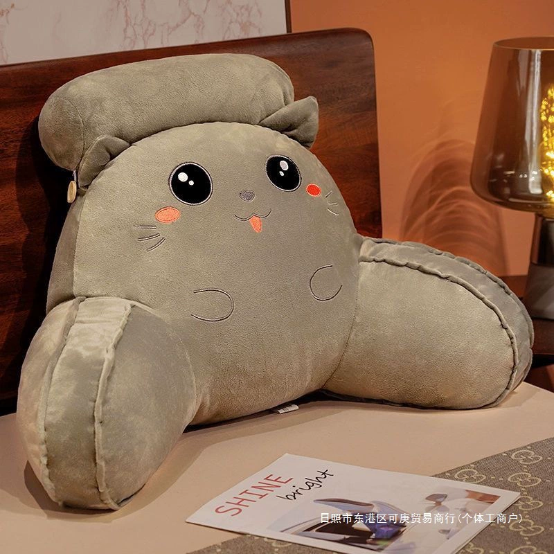 Cute sofa for bed, pillow for students