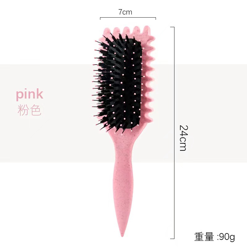 Amazon nuevo estilo doméstico femenino rebote pein de cabello cabello airbag pein de cabello ondas grandes pein de cabello al por mayor