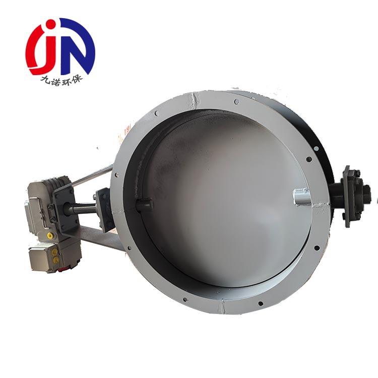 厂家定制法兰碳钢气动蝶阀多轴百叶电动通风蝶阀烟气热风气动风门