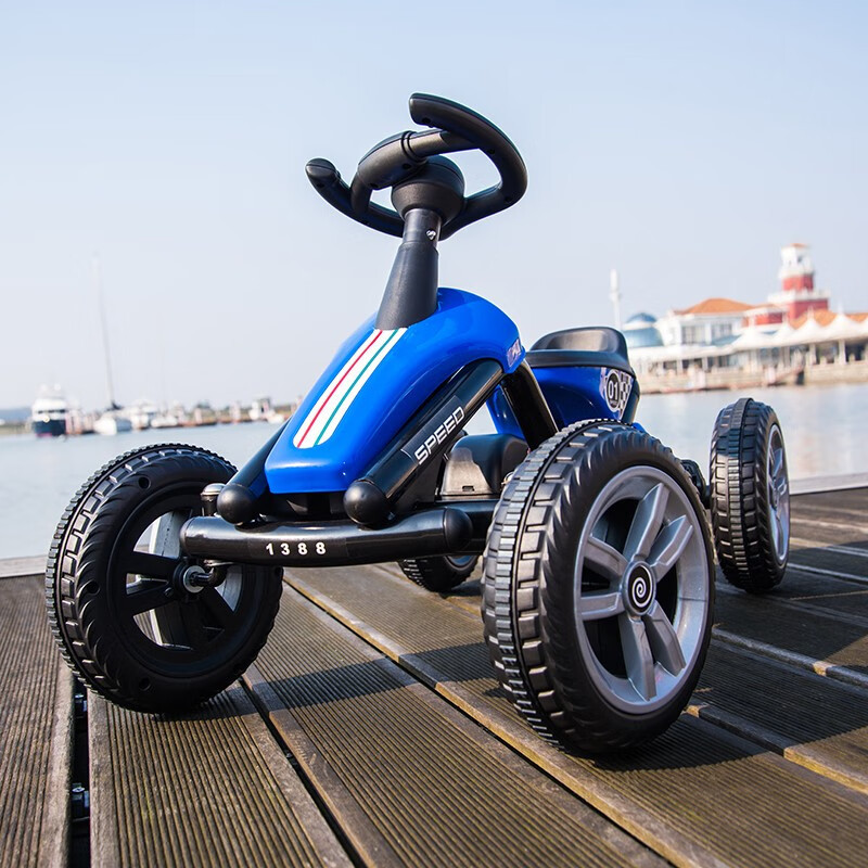 Kart para niños cuatro ruedas pedal bicicletas para niños y niñas juguetes deportivos de acondicionamiento físico cochecito para niños al aire libre