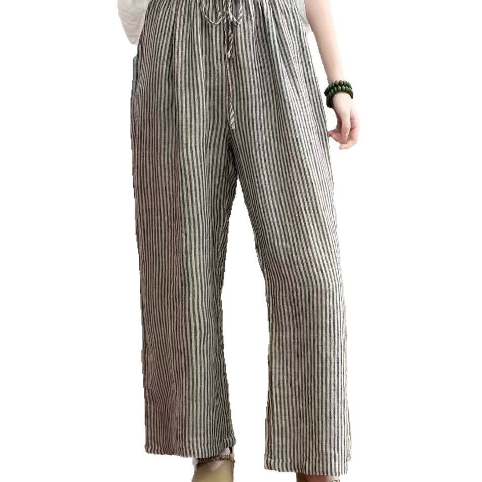 Летние ретро casual брюки