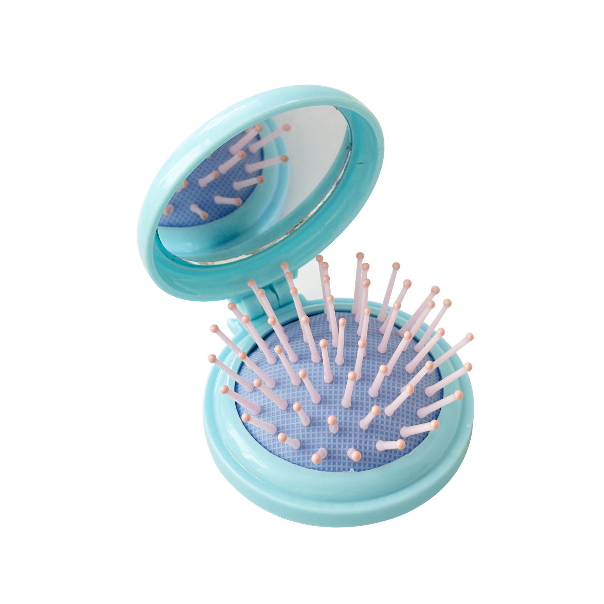 Pein de dibujos animados transfronterizos personalizados cuadrados portátiles impresión transparente arco iris masaje fluido bolsa de aire estudiante