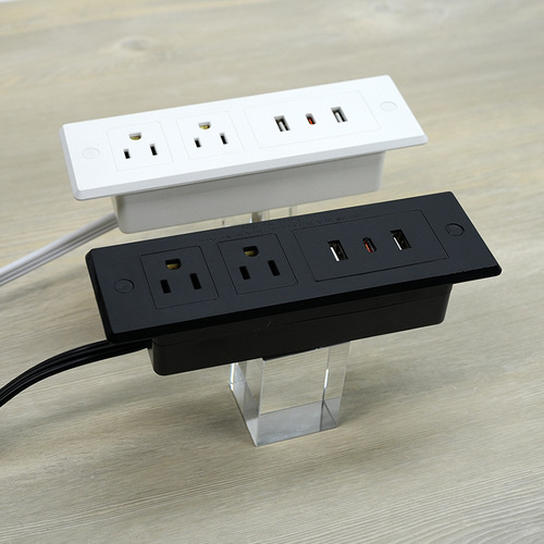 Factory American-style American standard USB-CPD20W furniture desktop socket embedded with American standard TYPE-C fast charging power socket
